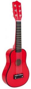 Gitara czerwona